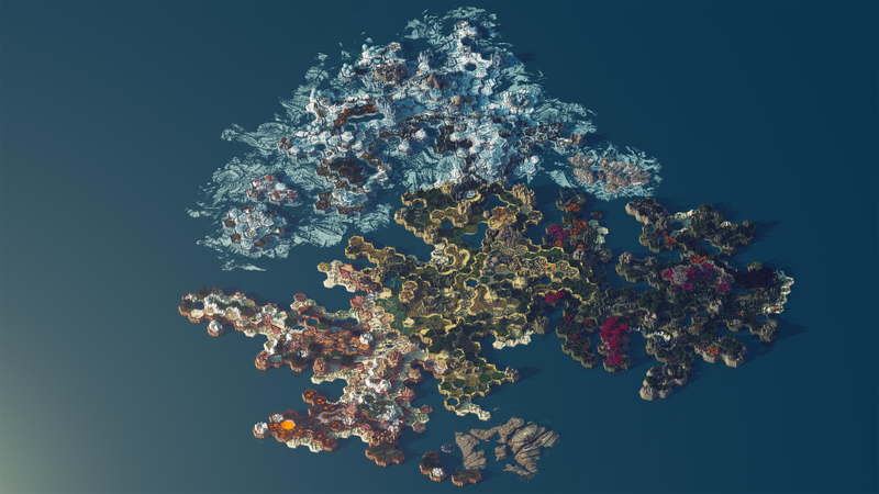 Illustration for article titled Enormous, Beautiful Minecraft Map Took 400 Hours To Build